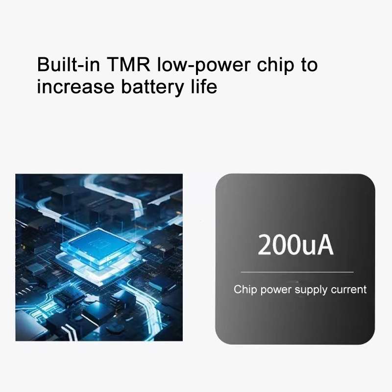 For Nintendo Switch / Lite / OLED TMR Upgraded Hall Joystick No Drifting Electromagnetic Stick(Black