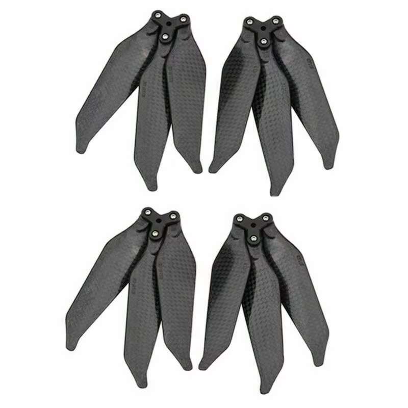 For DJI Mavic 2 Pro / Zoom 8743F Carbon Fiber Three-blade Propeller, Spec: 2pairs