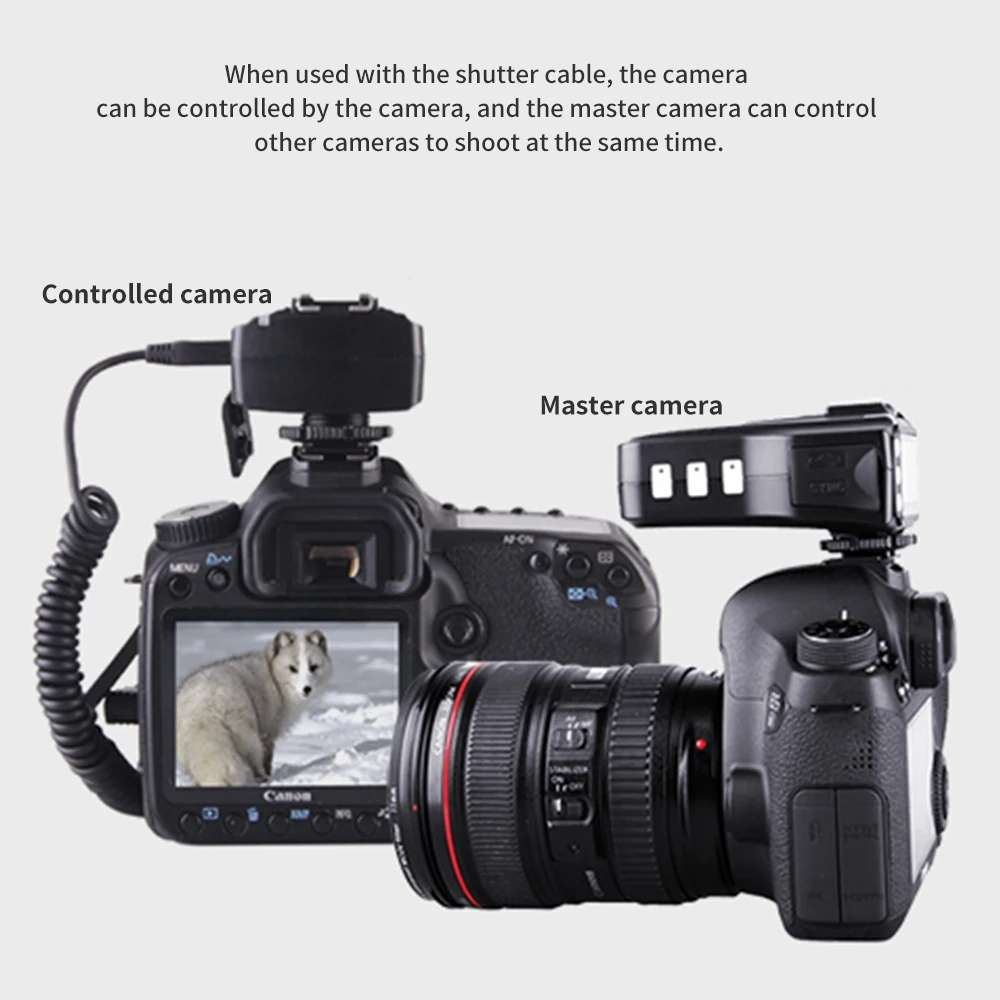 For Nikon Pixel King Pro Camera Wireless Radio Flash TTL Transmitter and Receiver
