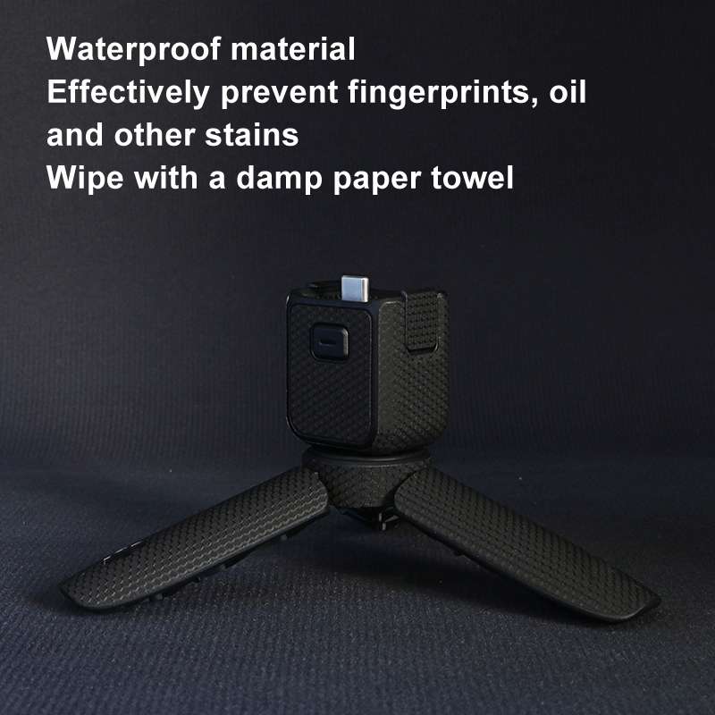 For DJI Pocket 3 Camera Stickers Anti-scratch Non-adhesive Protective Film(Colorful Snake Scale)