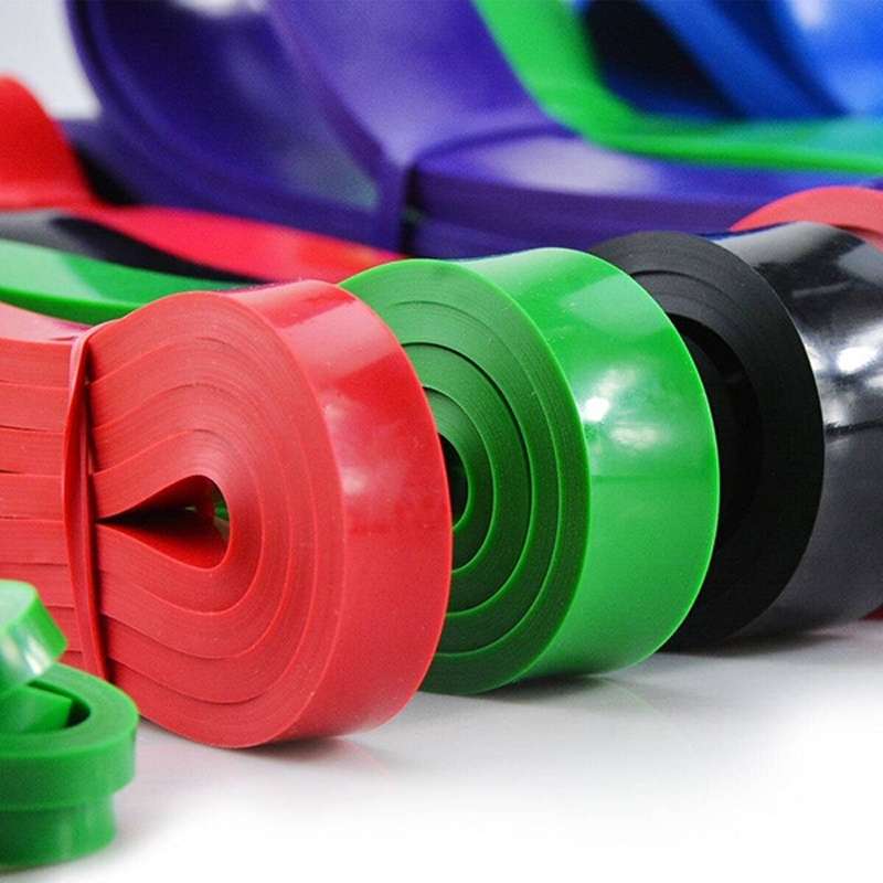 Resistance Band Latex Strength Training Resistance Ring Pull-Ups Assisted ... 2080x4.5x45mm Green