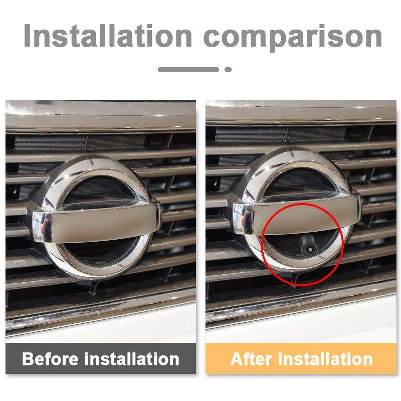 For Nissan / Volvo Universal Car Logo Front View Camera