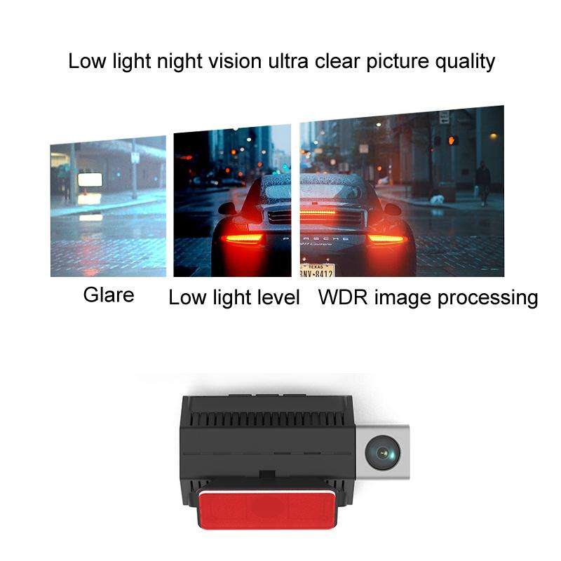 International Version AI Operation 4G Night Vision Remote Monitoring Driving Recorder(Front + Rear)