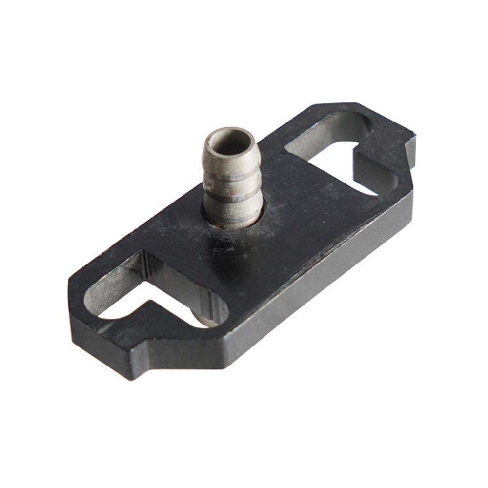 For Mitsubishi Car Modified Fuel Regulator Adapter(Black)