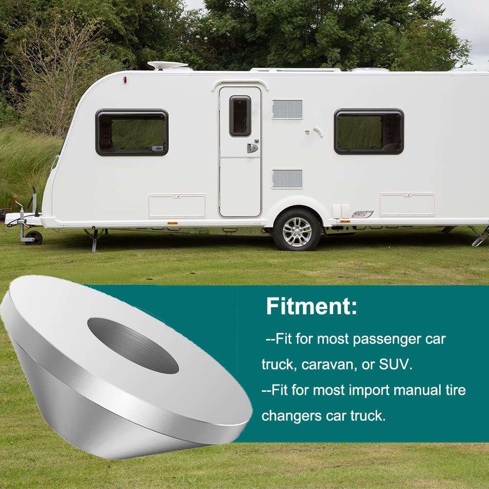 Manual Tire Changing Centering Cone Port Freight Truck Disassembler Tool, Size: Small(Silver)