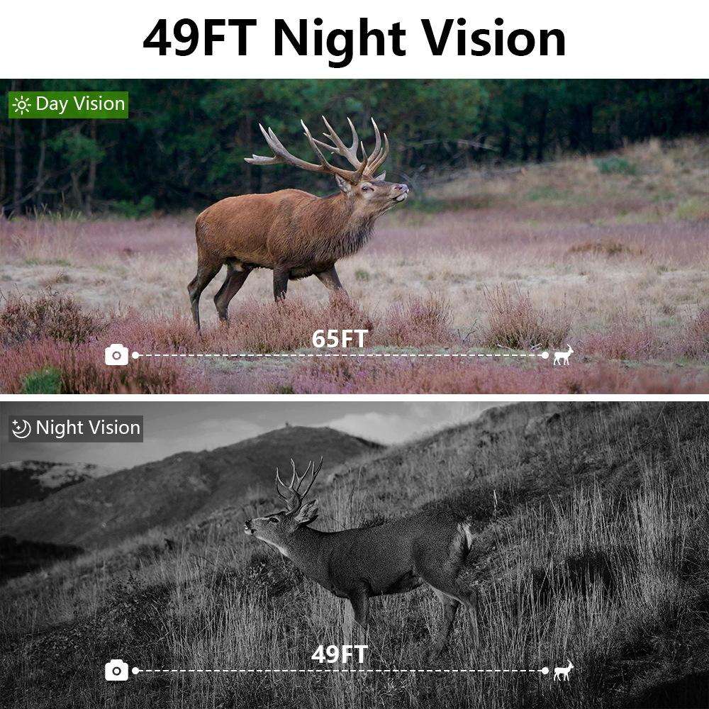 PR803W Ultra-clear 8K Video 60MP Photo Wifi Hunting Camera