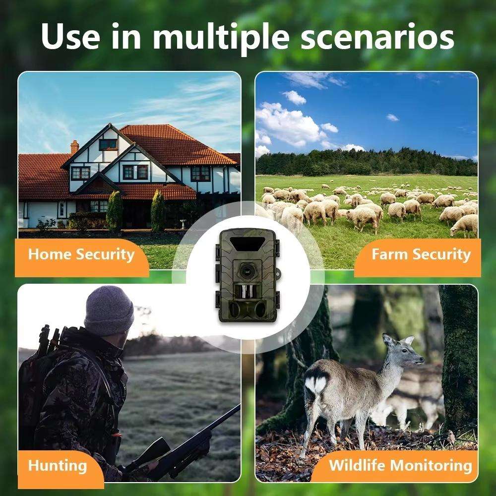 PR803W Ultra-clear 8K Video 60MP Photo Wifi Hunting Camera
