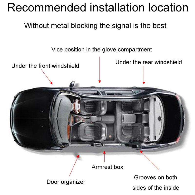 5pcs / Set GPS Antenna 4Pin 6Pin USB Cable Reverse Rear View Wire 16 Pin Power Cord