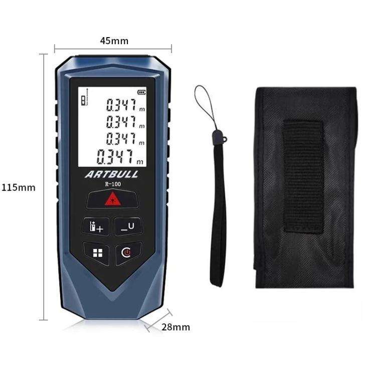 ARTBULL Handheld Infrared Laser Distance Meter Electronic Ruler(100m)