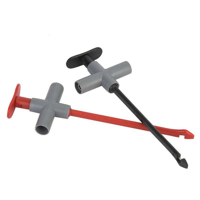 Multimeter Piercing Hook Auto Repair Circuit Non-destructive Piercing Needle(Red)