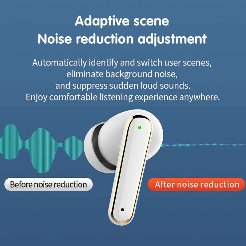 Smart Touch In-Ear Hearing Aid With Digital Charging Compartment(Black)