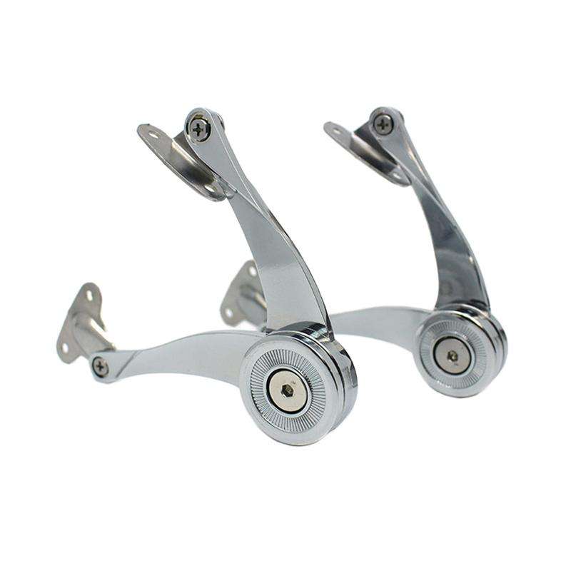 S-Shaped Mechanical Cabinet Wardrobe Door Randomly Stop Support Hinge Furniture Lift Up ... Type B