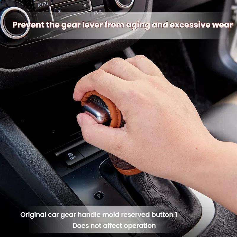 Universal Car Gearshift Cover Interior Accessories, Color: Automatic Transmission Black