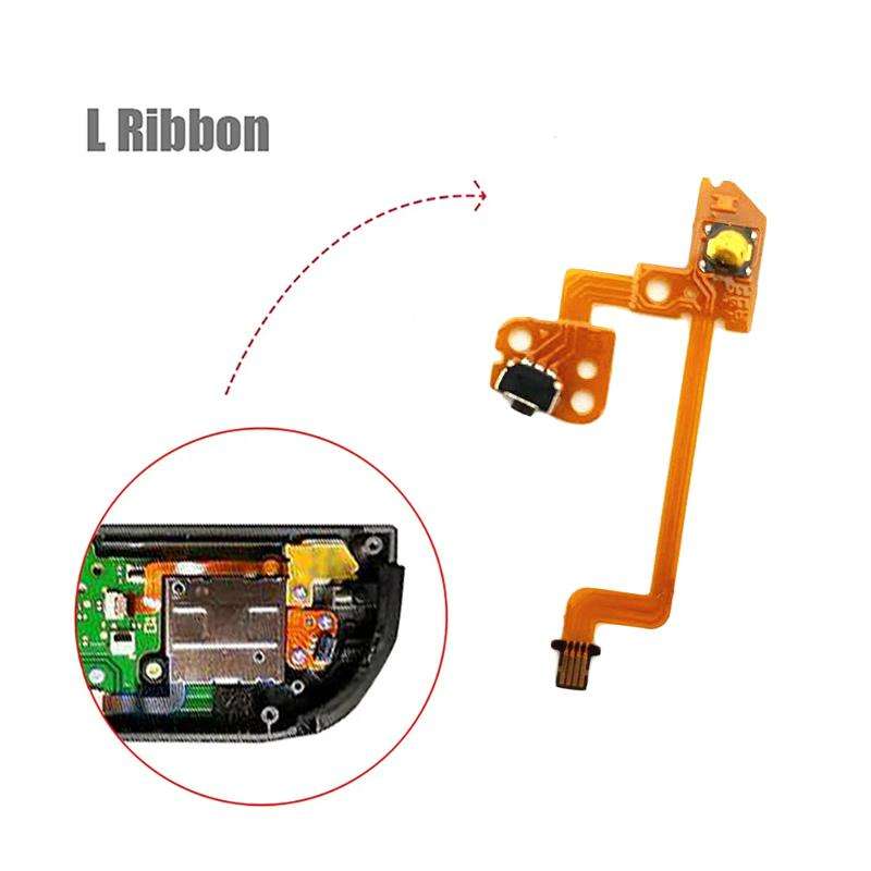 3pcs /Set For Nintendo Switch Joy-Con Button Repair Cable Gamepad Button Key Ribbon Flex Cable(ZL+ZR
