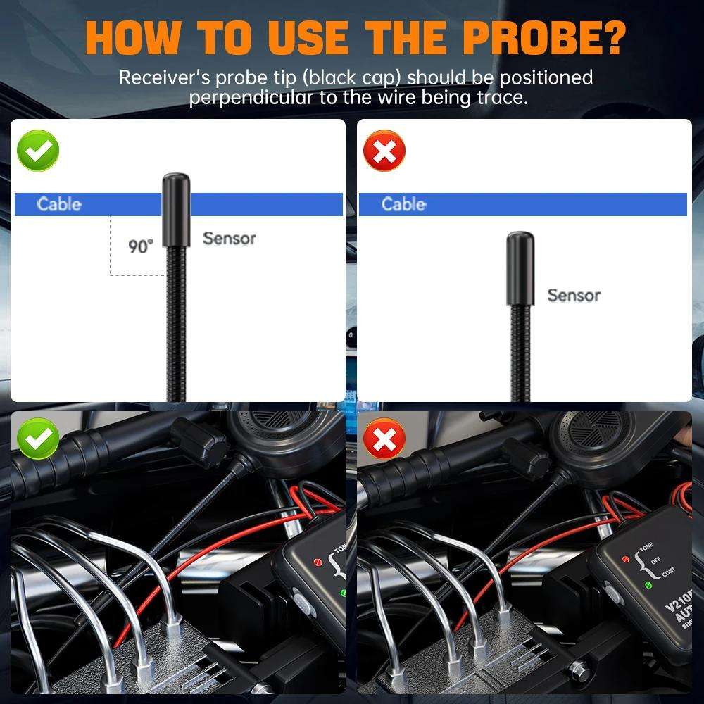 VDIAGTOOL 6-42V Automotive Circuit Tester(V210)