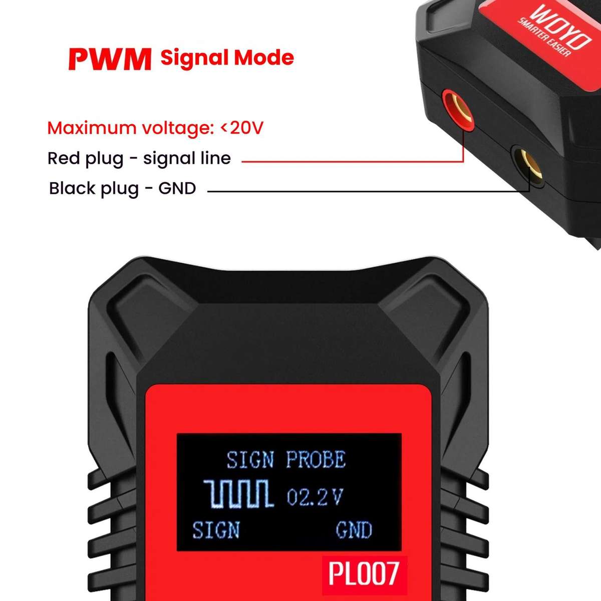 WOYO Handheld CAN/LIN/PWM Digital Communication Circuit Tester(PL007)
