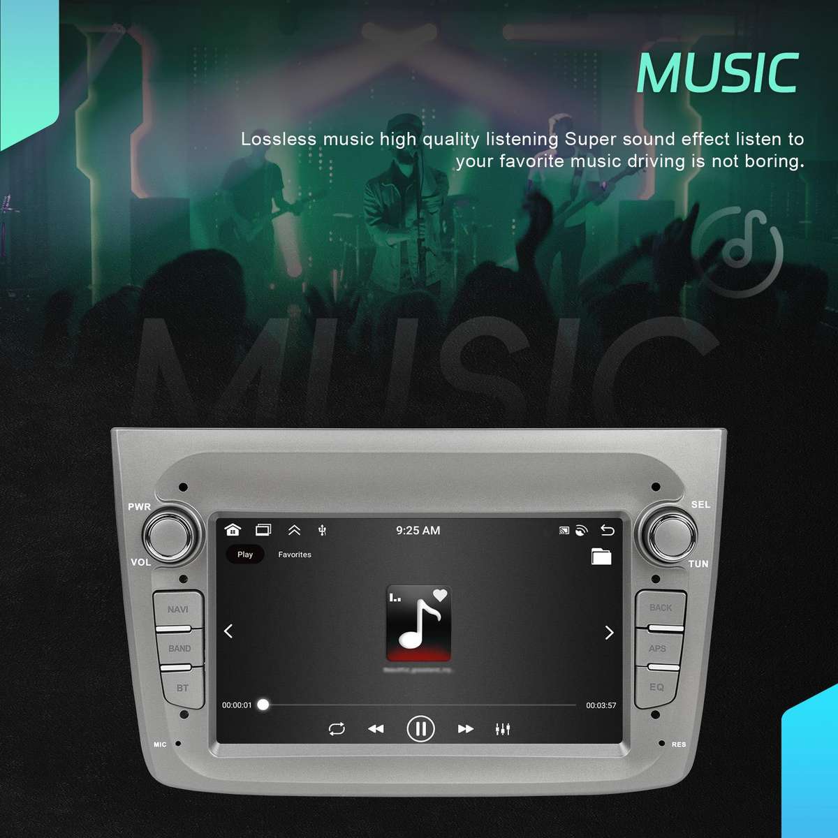 For Alfa Romeo MITO 2008-2016 7 inch Horizontal Screen Android 15 Carplay Car Center Control Integra