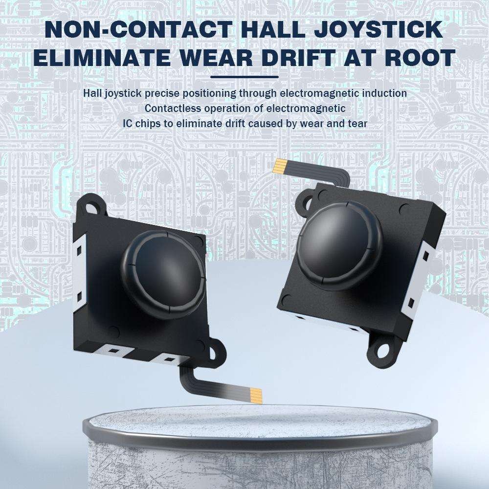 Hall Effect Joystick for Nintendo Switch/OLED/Lite Joy-Con Electromagnetic Analog Stick with No Drif