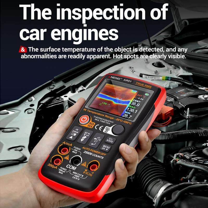 ANENG 2 In 1 HD Infrared Thermal Imager Digital Multimeter(AR01)