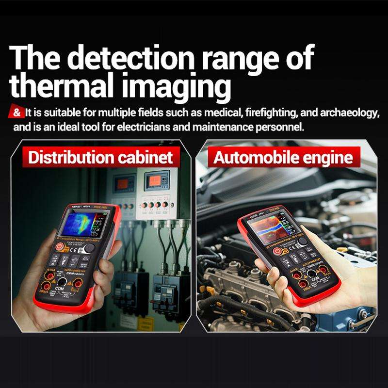 ANENG 2 In 1 HD Infrared Thermal Imager Digital Multimeter(AR01)