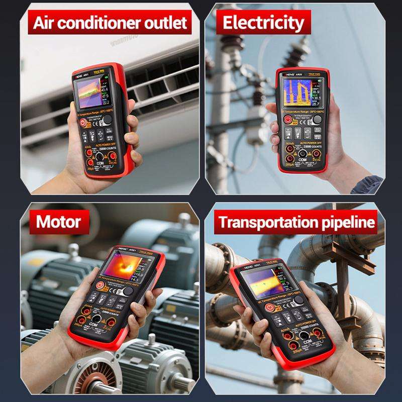 ANENG 2 In 1 HD Infrared Thermal Imager Digital Multimeter(AR01)