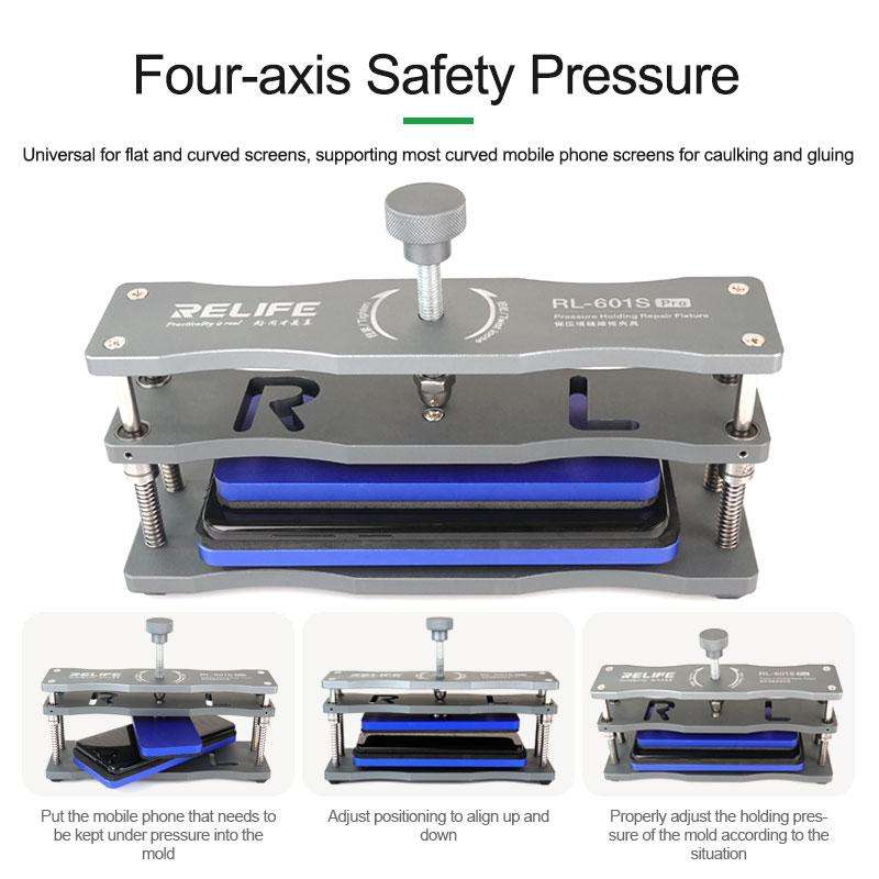 RELIFE RL-601S Pro Mobile Phone Pressure Retention Grouting Repair Fixture