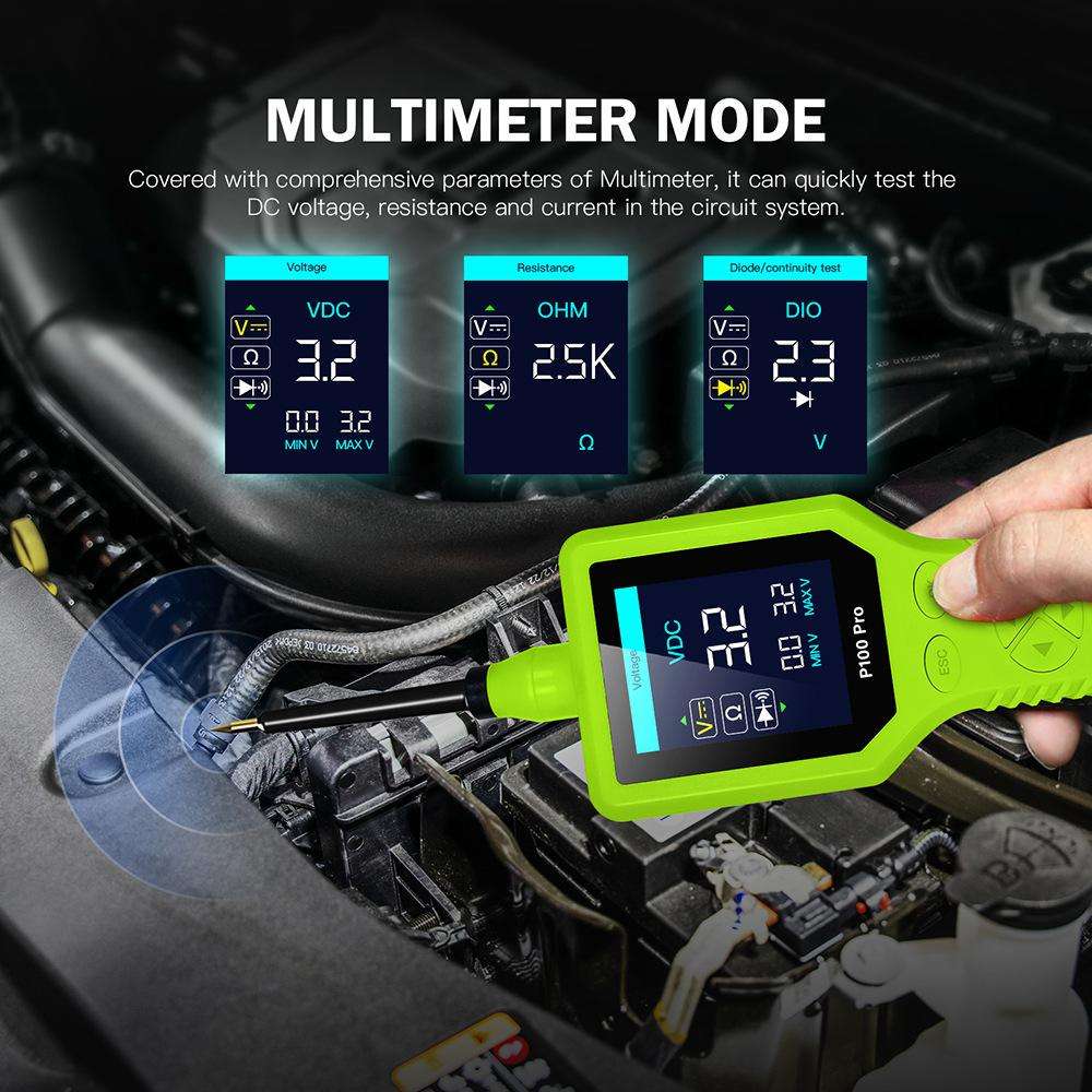 TopDiag Multi-Function Electrician Automobile Circuit Tester(P100 Pro)