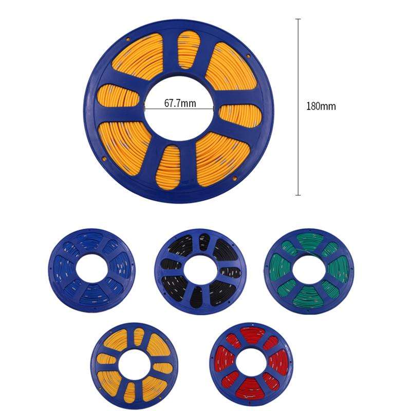 40m Automotive Pure Copper Core Insulated Wire, Specification: 0.75 Square Meters Black