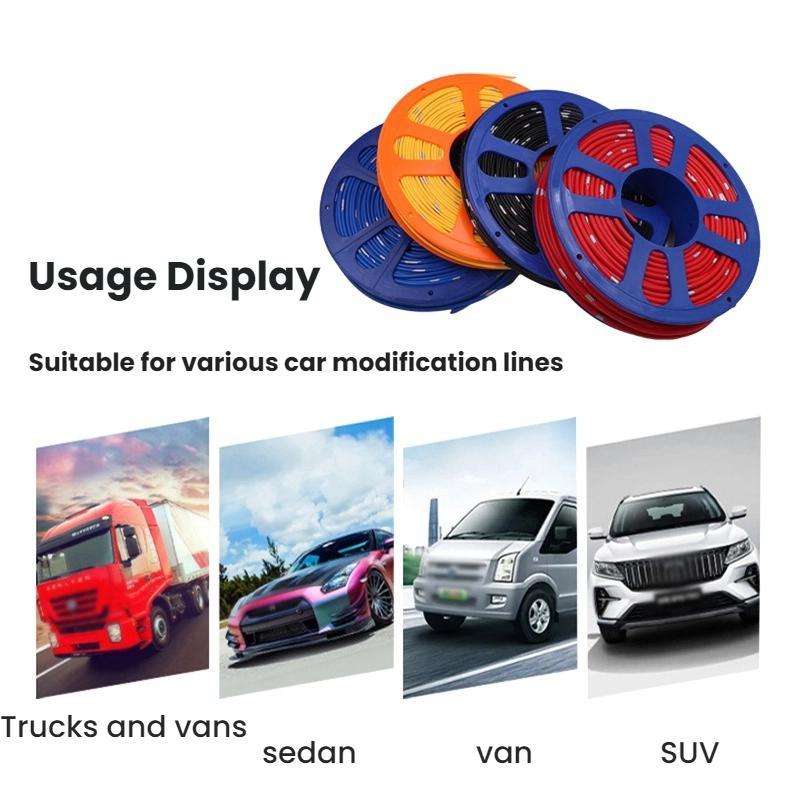 40m Automotive Pure Copper Core Insulated Wire, Specification: 0.75 Square Meters Black