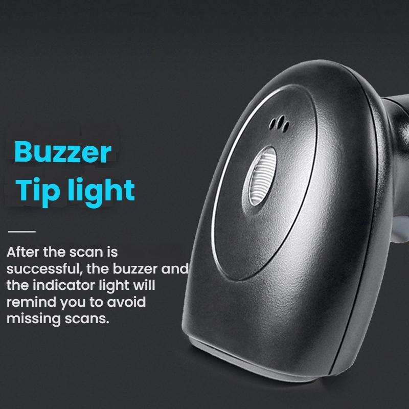 Payment QR Code Express Delivery Supermarket Product Code Block Barcode Scanner(Without Holder)