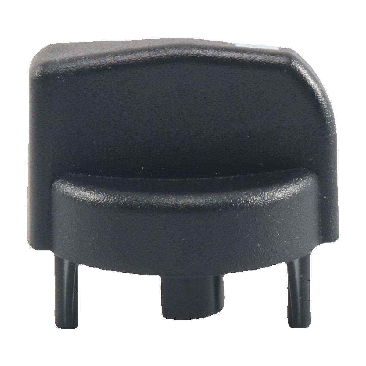 Car Air Conditioning Heater Control Knob For Peterbilt, Color: Silver 3pcs