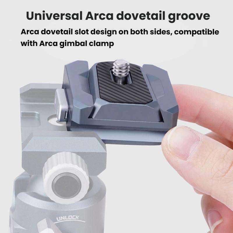 COBONE CQ-2 Aluminum Alloy Quick Release Adapter Universal Gimbal Clamp Accessories For Phones DSL
