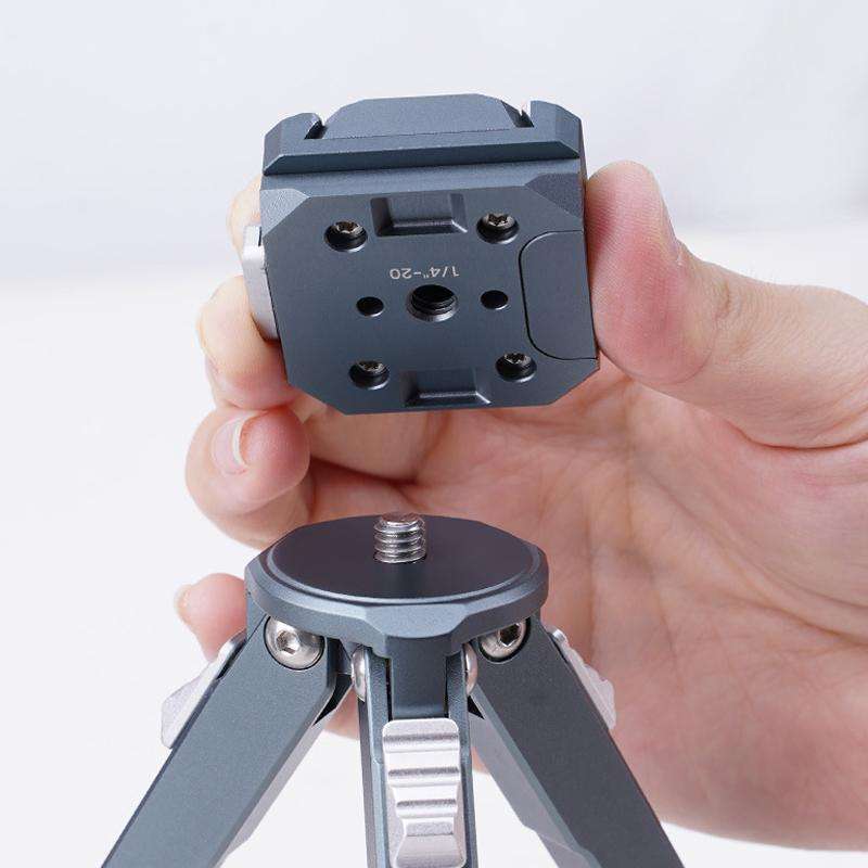 COBONE CQ-2 Aluminum Alloy Quick Release Adapter Universal Gimbal Clamp Accessories For Phones DSL