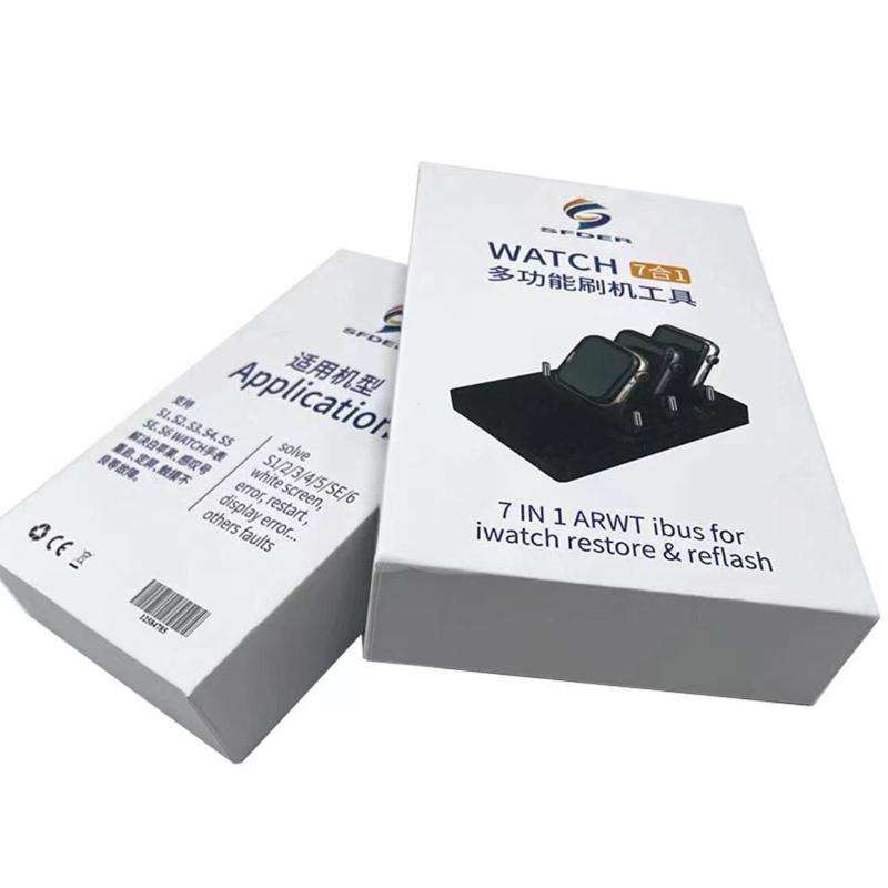 SFDER 7 In 1 Watch Flashing Test Stand, For iWatch Series 1 / 2 / 3 / 4 / 5 / 6(Third Generation)