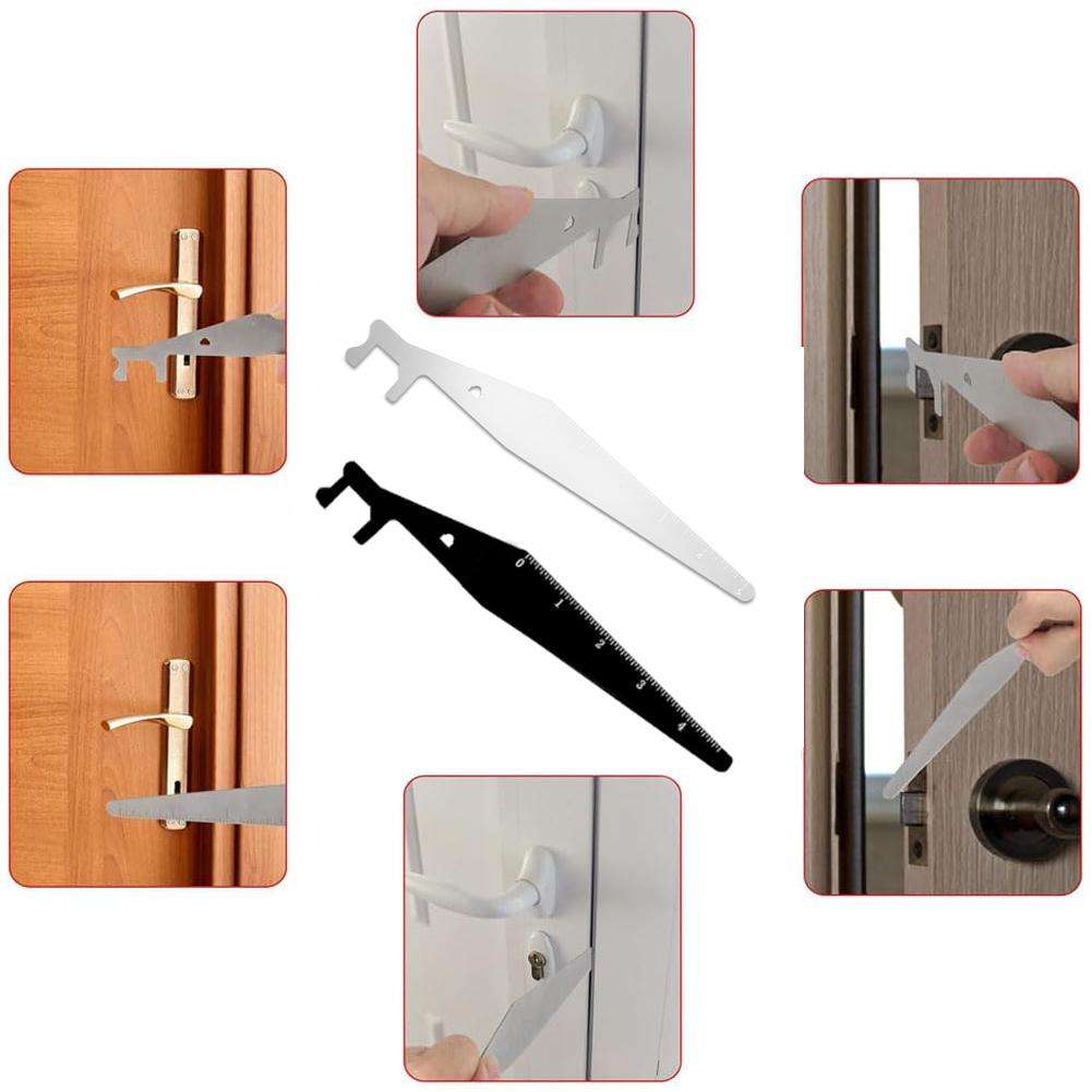 Multi-purpose Door Gap Clam Manual Lever Crowbar(Double-cornered Silver Box)