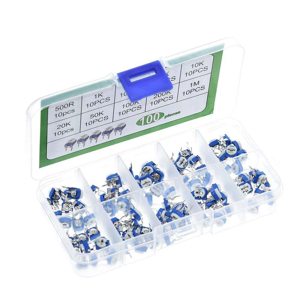 100pcs /Set Adjustable Resistor Box Kit(RM065)