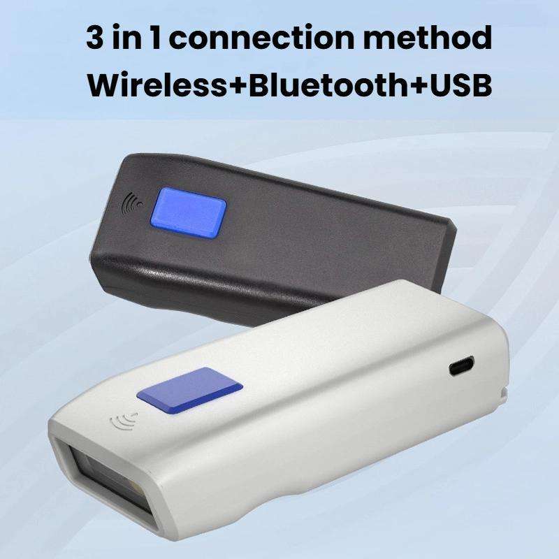 NETUM Wireless Portable Barcode Scanner Express Logistics QR Code Scanner, Spec: 2D
