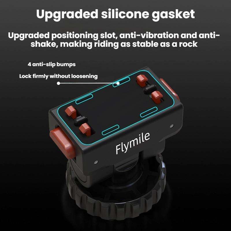 For Insta360 Flymile Quick-Release Cold Shoe Gimbal Magnetic Expansion Bracket(Black)