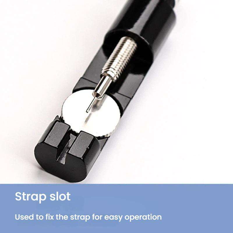 Watch Repair Tools Watch Band Length Adjustment Tool Band Remover With Elevated Platfor ... (Blue)