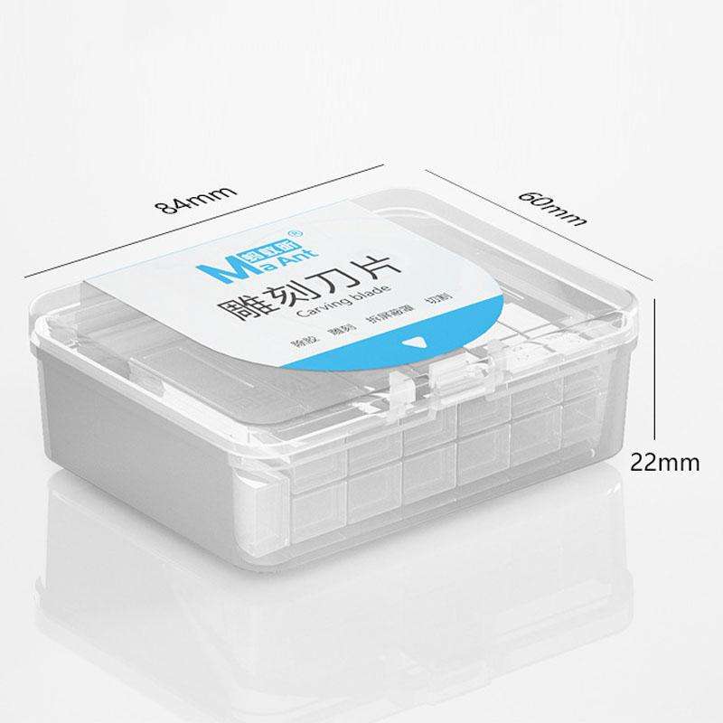 MaAnt M077 150pcs /Box Double-sided Flat Blade Cell Phone Repair Back Cover Removal Artistic Engr...