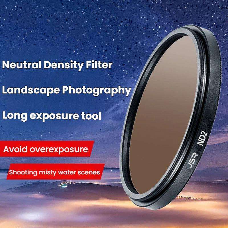 JSR ND32 40.5mm Micro SLR Camera Light Reduction Filter Medium Gray Density Lens