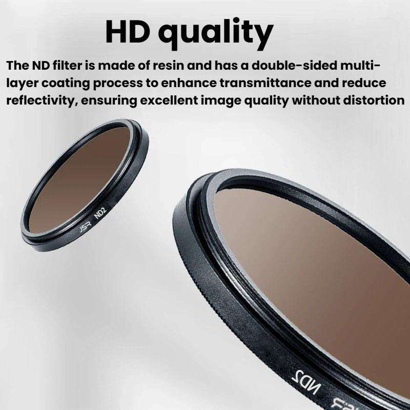 JSR ND32 40.5mm Micro SLR Camera Light Reduction Filter Medium Gray Density Lens