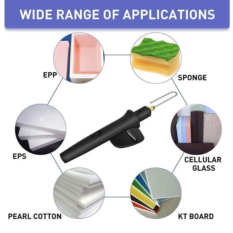 7pcs /Set 18W Electric Foam Plastic Heated Cutting Machine(US Plug)