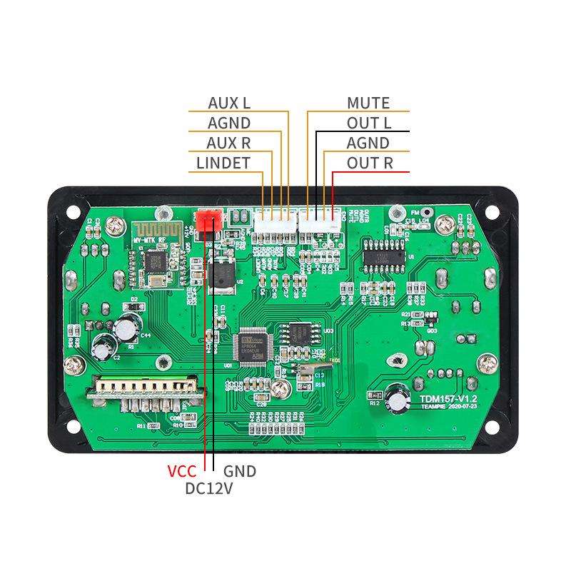 MP3 Bluetooth Decoder Board USB Lossless FIHI Audio Player(TPM157)