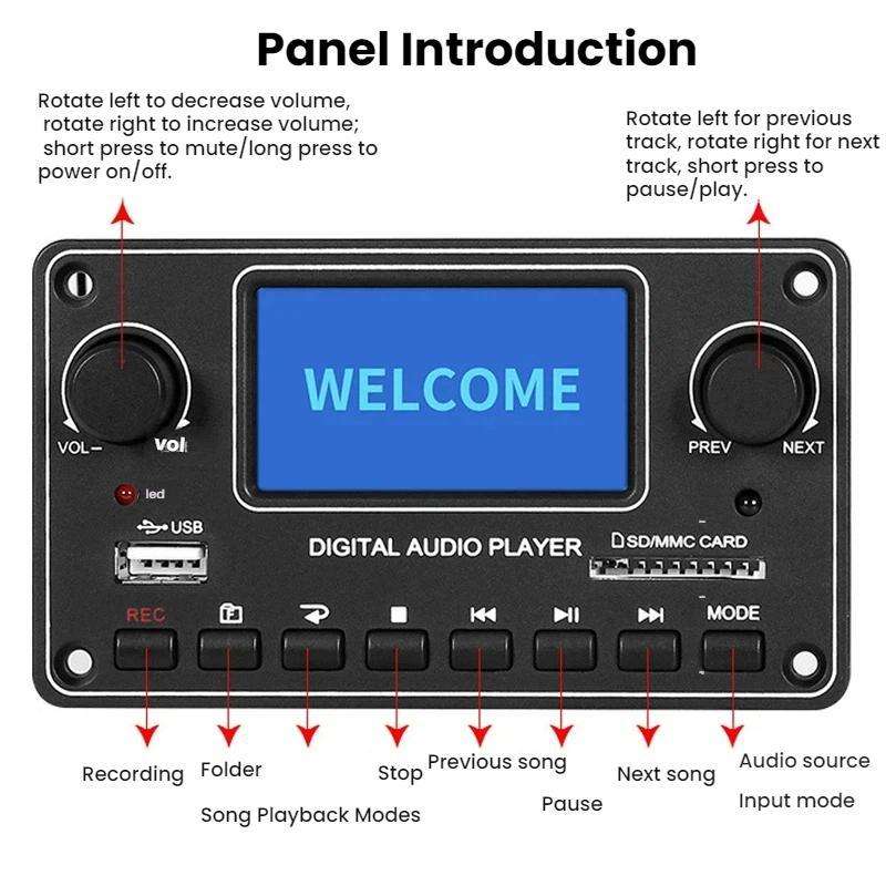 MP3 Bluetooth Decoder Board USB Lossless FIHI Audio Player(TPM157)