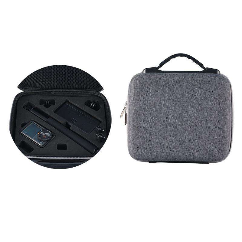 For DJI Osmo Action 3 / 4 / 5 Pro Camera Storage Bag Portable Storage Case(Grey)