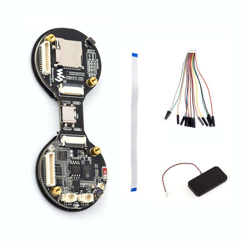 WAVESHARE ESP32-S3 Double Eye 1.28 Inch Round LCD AIoT Development Board, Supports Wi-Fi / Bluetooth