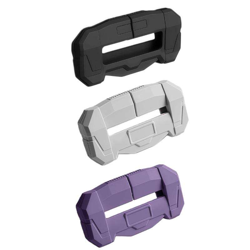 For Leapmotor B10 Silicone Seatbelt Fixing Anti-collision Buckle Protective Cover(Black)