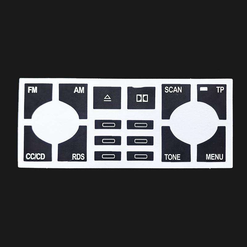 Automotive Button Crack Repair Sticker Set For Audi A4 / B6 / B7 / A6 / A2 / A3, Style: 2
