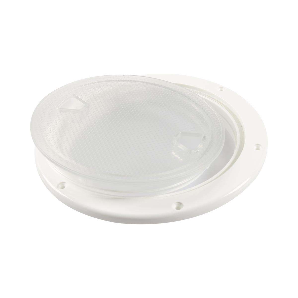 Yacht/Marine Nylon Round Transparent Deck Cover, Diameter: 6 inch With Screws